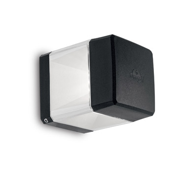 Ideal Lux 187860 ELISA AP1 NERO уличный накладной светильник черный Ideal Lux 187860 ELISA AP1 NERO уличный накладной светильник черный