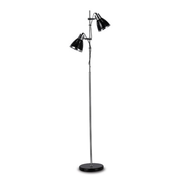 Ideal Lux 001197 ELVIS PT2 NERO торшер черный Ideal Lux 001197 ELVIS PT2 NERO торшер черный