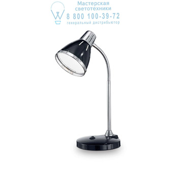Ideal Lux 034393 ELVIS TL1 NERO настольная лампа черный Ideal Lux 034393 ELVIS TL1 NERO настольная лампа черный