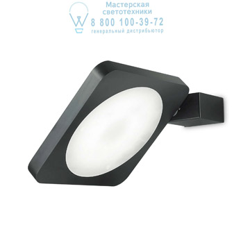 Ideal Lux 155425 FLAP AP1 SQUARE NERO накладной светильник черный Ideal Lux 155425 FLAP AP1 SQUARE NERO накладной светильник черный