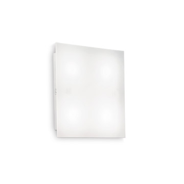 Ideal Lux 134888 FLAT PL1 D20 потолочный светильник белый Ideal Lux 134888 FLAT PL1 D20 потолочный светильник белый
