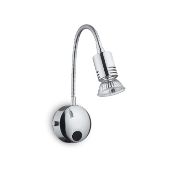 Ideal Lux 000305 FLEX AP1 CROMO накладной светильник хром Ideal Lux 000305 FLEX AP1 CROMO накладной светильник хром