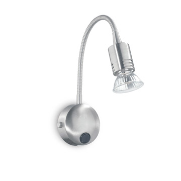 Ideal Lux 006161 FLEX AP1 NICKEL накладной светильник Ideal Lux 006161 FLEX AP1 NICKEL накладной светильник