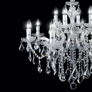 Ideal Lux 035604 FLORIAN SP12 CROMO подвесной светильник хром