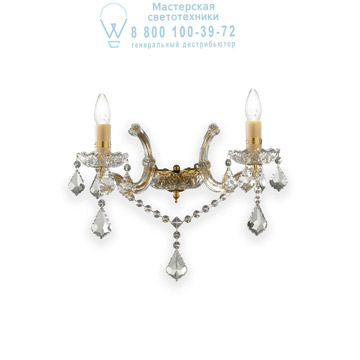 Ideal Lux 035659 FLORIAN AP2 ORO накладной светильник 