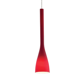 Ideal Lux 035673 FLUT SP1 BIG ROSSO подвесной светильник Ideal Lux 035673 FLUT SP1 BIG ROSSO подвесной светильник