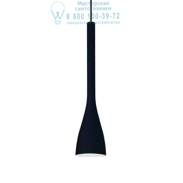 Ideal Lux 035710 FLUT SP1 SMALL NERO подвесной светильник черный
