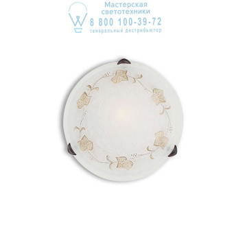 Ideal Lux 013794 FOGLIA PL1 D30 потолочный светильник янтарный