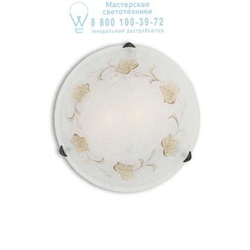 Ideal Lux 013800 FOGLIA PL2 D40 потолочный светильник янтарный