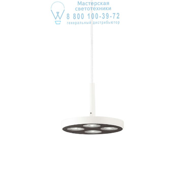 Ideal Lux 205847 GARAGE SP4 ROUND BIANCO подвесной светильник белый Ideal Lux 205847 GARAGE SP4 ROUND BIANCO подвесной светильник белый