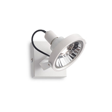 Ideal Lux 200194 GLIM PL1 BIANCO потолочный светильник белый