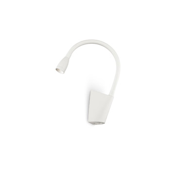 Ideal Lux 142708 GOOSE AP1 BIANCO накладной светильник белый