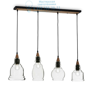 Ideal Lux 122557 GRETEL SP4 подвесной светильник черный Ideal Lux 122557 GRETEL SP4 подвесной светильник черный