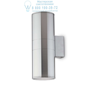 Ideal Lux 033020 GUN AP2 BIG ALLUMINIO уличный накладной светильник алюминий Ideal Lux 033020 GUN AP2 BIG ALLUMINIO уличный накладной светильник алюминий