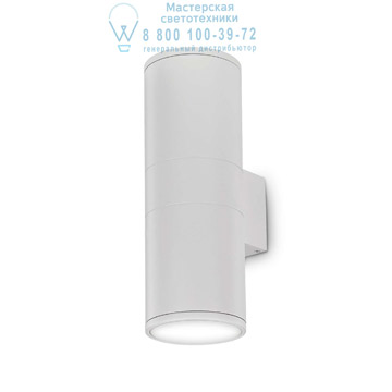 Ideal Lux 092300 GUN AP2 BIG BIANCO уличный накладной светильник белый Ideal Lux 092300 GUN AP2 BIG BIANCO уличный накладной светильник белый