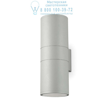 Ideal Lux 163604 GUN AP2 BIG GRIGIO уличный накладной светильник Ideal Lux 163604 GUN AP2 BIG GRIGIO уличный накладной светильник