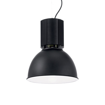 Ideal Lux 100333 HANGAR SP1 NERO подвесной светильник черный Ideal Lux 100333 HANGAR SP1 NERO подвесной светильник черный