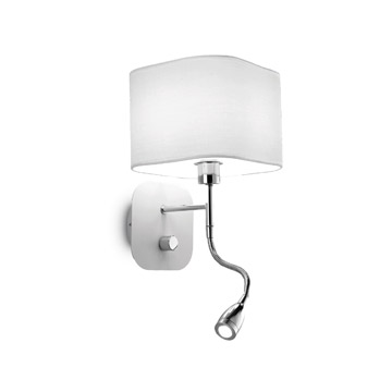 Ideal Lux 124162 HOLIDAY AP2 BIANCO накладной светильник белый Ideal Lux 124162 HOLIDAY AP2 BIANCO накладной светильник белый