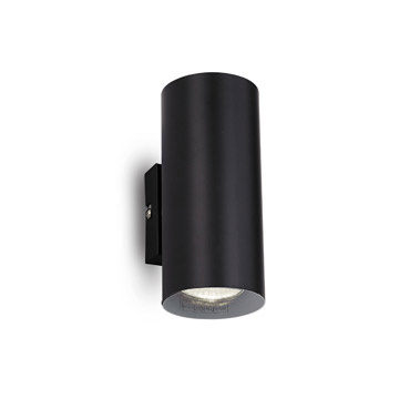 Ideal Lux 095998 HOT AP2 NERO накладной светильник черный