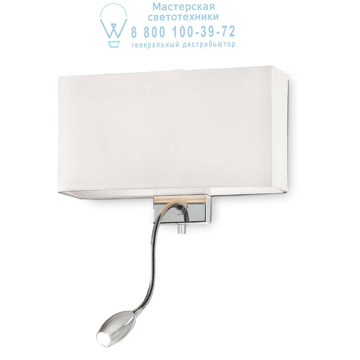 Ideal Lux 035949 HOTEL AP2 BIANCO накладной светильник белый Ideal Lux 035949 HOTEL AP2 BIANCO накладной светильник белый