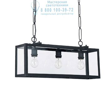 Ideal Lux 092881 IGOR SP3 NERO подвесной светильник черный Ideal Lux 092881 IGOR SP3 NERO подвесной светильник черный