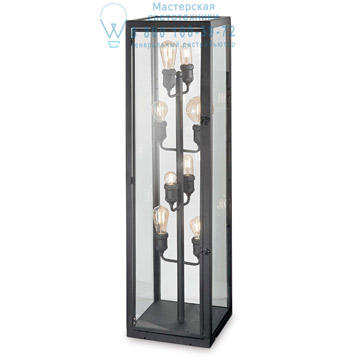 Ideal Lux 187389 IGOR PT8 NERO торшер черный Ideal Lux 187389 IGOR PT8 NERO торшер черный