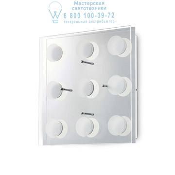 Ideal Lux 196732 IKES PL9 потолочный светильник хром Ideal Lux 196732 IKES PL9 потолочный светильник хром
