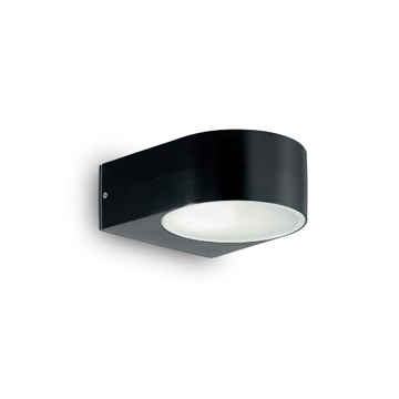 Ideal Lux 018539 IKO AP1 NERO уличный накладной светильник черный