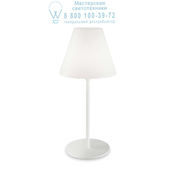 Ideal Lux 180960 ITACA TL1 уличный настольный светильник белый Ideal Lux 180960 ITACA TL1 уличный настольный светильник белый