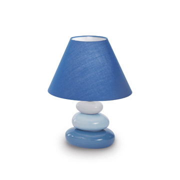 Ideal Lux 035031 K2 TL1 BLU настольная лампа Ideal Lux 035031 K2 TL1 BLU настольная лампа