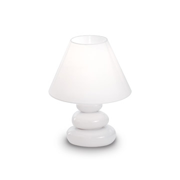 Ideal Lux 035093 K2 TL1 BIANCO настольная лампа белый Ideal Lux 035093 K2 TL1 BIANCO настольная лампа белый