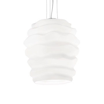 Ideal Lux 132365 KARMA SP1 BIG подвесной светильник белый Ideal Lux 132365 KARMA SP1 BIG подвесной светильник белый