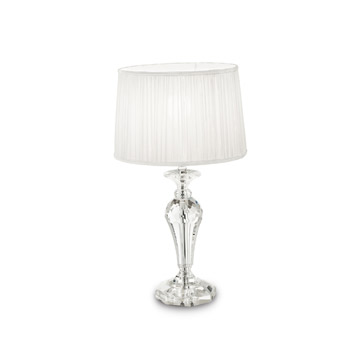 Ideal Lux 122885 KATE-2 TL1 ROUND настольная лампа белый Ideal Lux 122885 KATE-2 TL1 ROUND настольная лампа белый