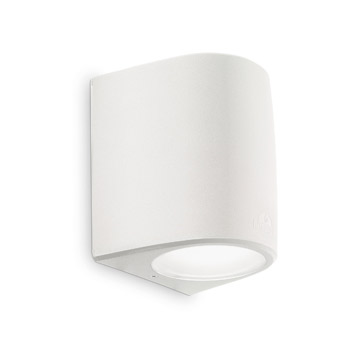 Ideal Lux 154800 KEOPE AP1 BIG BIANCO уличный накладной светильник белый