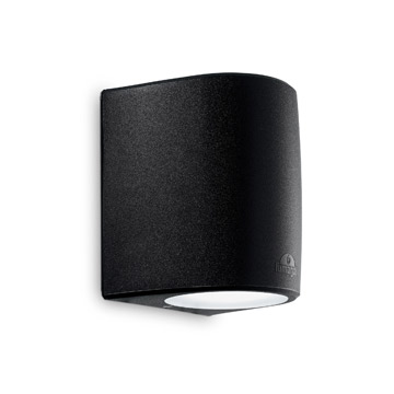 Ideal Lux 154824 KEOPE AP1 BIG NERO уличный накладной светильник черный Ideal Lux 154824 KEOPE AP1 BIG NERO уличный накладной светильник черный