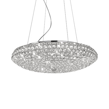 Ideal Lux 088013 KING SP12 CROMO подвесной светильник хром