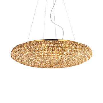 Ideal Lux 088020 KING SP12 ORO подвесной светильник 