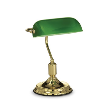 Ideal Lux 013657 LAWYER TL1 OTTONE настольная лампа 