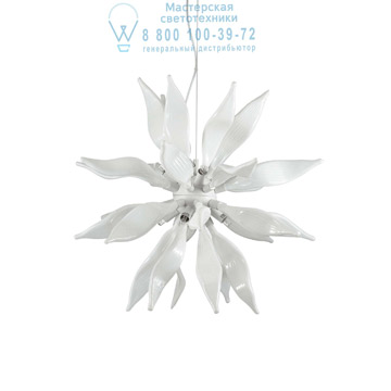Ideal Lux 111957 LEAVES SP8 BIANCO подвесной светильник белый Ideal Lux 111957 LEAVES SP8 BIANCO подвесной светильник белый