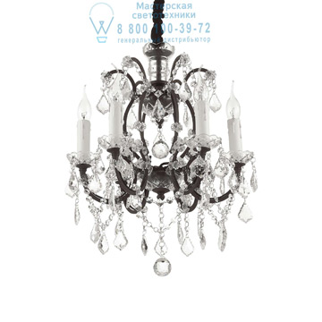 Ideal Lux 073729 LIBERTY SP6 подвесной светильник черный