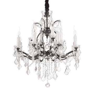 Ideal Lux 166551 LIBERTY SP12 подвесной светильник черный Ideal Lux 166551 LIBERTY SP12 подвесной светильник черный