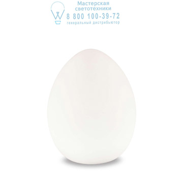 Ideal Lux 138879 LIVE TL1 UOVO уличный настольный светильник белый Ideal Lux 138879 LIVE TL1 UOVO уличный настольный светильник белый