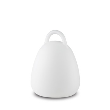 Ideal Lux 138893 LIVE TL1 CAMPANA уличный настольный светильник белый Ideal Lux 138893 LIVE TL1 CAMPANA уличный настольный светильник белый