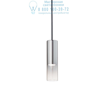 Ideal Lux 194806 LOOK SP1 SMALL CROMO SFUMATO подвесной светильник Ideal Lux 194806 LOOK SP1 SMALL CROMO SFUMATO подвесной светильник
