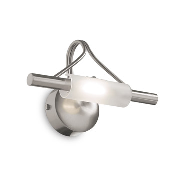 Ideal Lux 004358 LUCCIOLA AP1 NICKEL накладной светильник Ideal Lux 004358 LUCCIOLA AP1 NICKEL накладной светильник