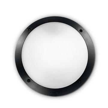 Ideal Lux 096674 LUCIA-1 AP1 NERO уличный накладной светильник черный Ideal Lux 096674 LUCIA-1 AP1 NERO уличный накладной светильник черный