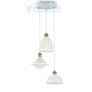 Ideal Lux 206875 LUGANO SP3 подвесной светильник белый Ideal Lux 206875 LUGANO SP3 подвесной светильник белый