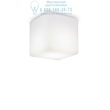 Ideal Lux 213200 LUNA PL1 SMALL уличный потолочный светильник белый