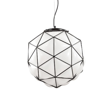 Ideal Lux 159263 MAGLIE SP1 D45 подвесной светильник белый Ideal Lux 159263 MAGLIE SP1 D45 подвесной светильник белый