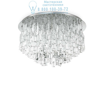 Ideal Lux 113562 MAJESTIC PL10 TRASPARENTE потолочный светильник прозрачный Ideal Lux 113562 MAJESTIC PL10 TRASPARENTE потолочный светильник прозрачный